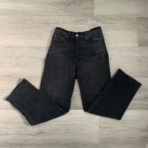 LEVI’S Ribcage Straight Ankle